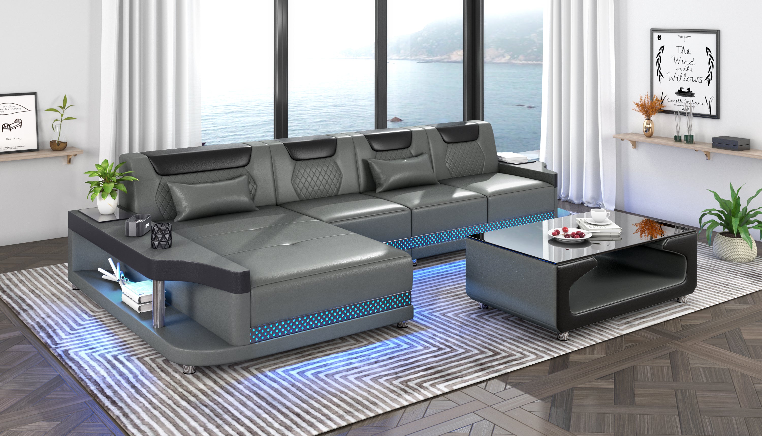 NEXA Compact Sectional Sofa