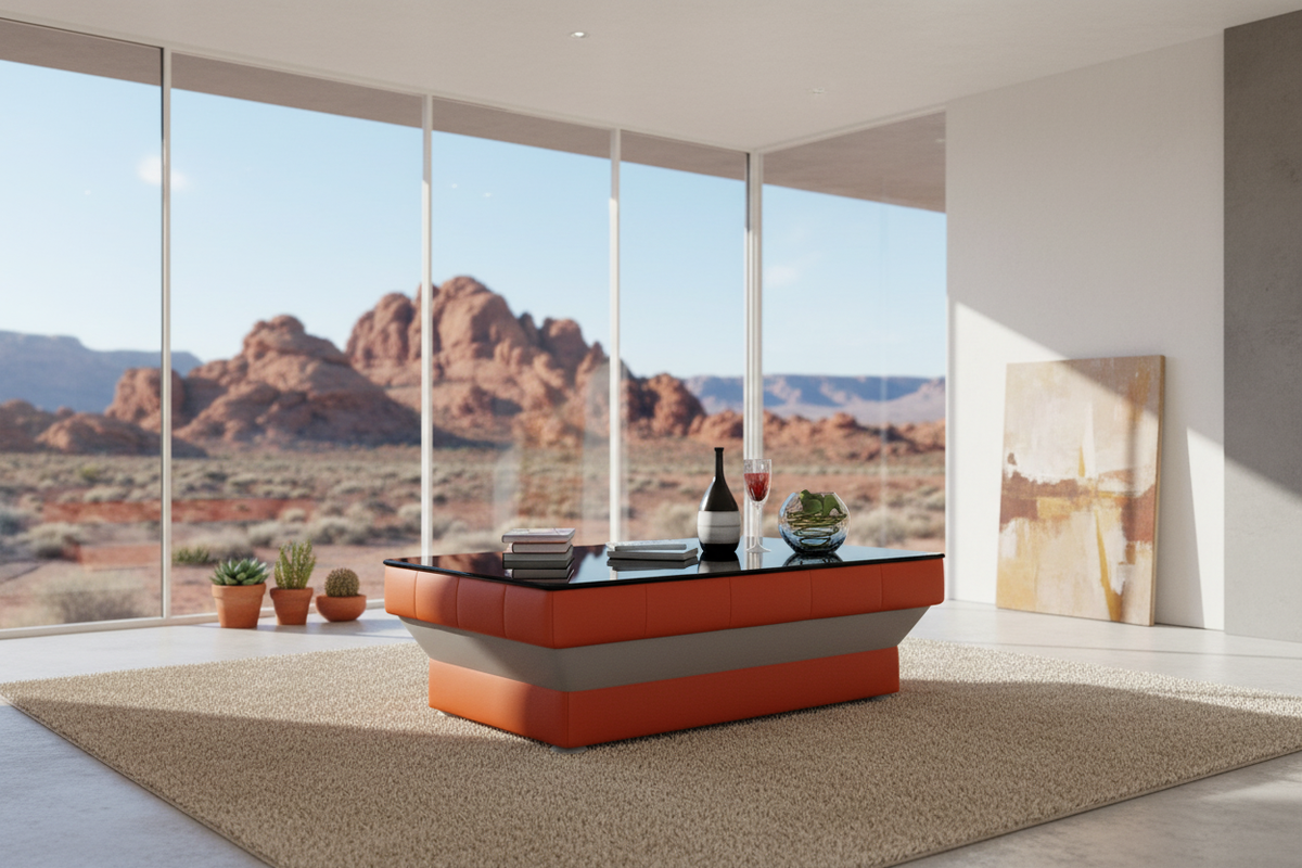 Lamulate Coffee Table - Desert Modern Home