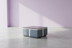 Lisa Coffee Table - Soft Lavender Purple Background