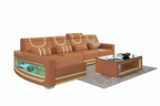 Luca Modern L Shape Sectional with LED Light