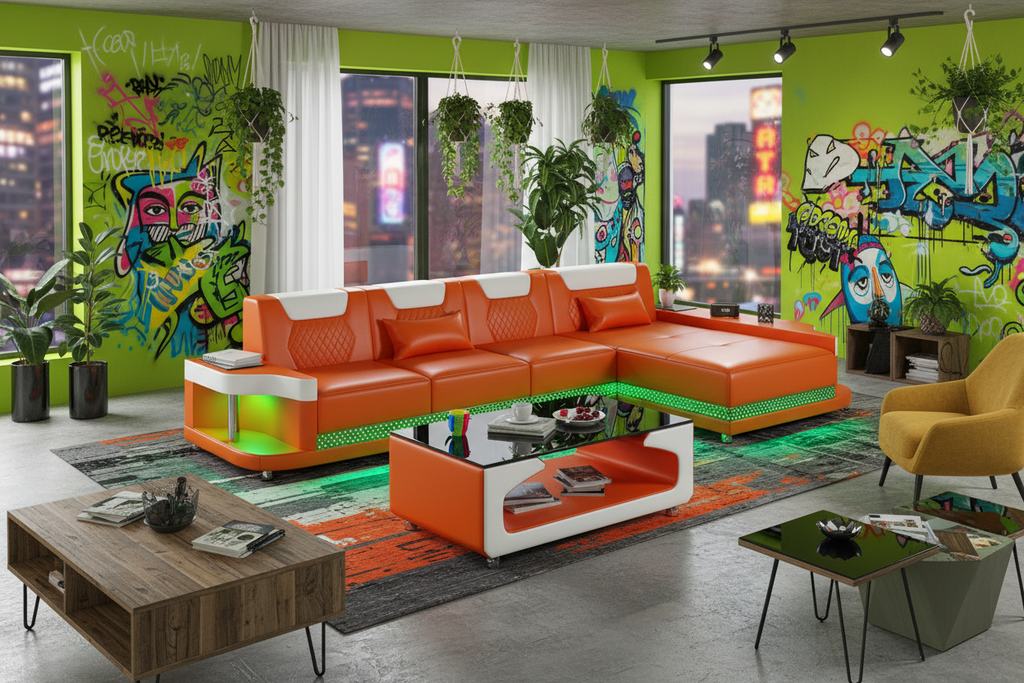 NEXA Compact - Orange/White Lime